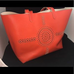 Orange Spring Tote